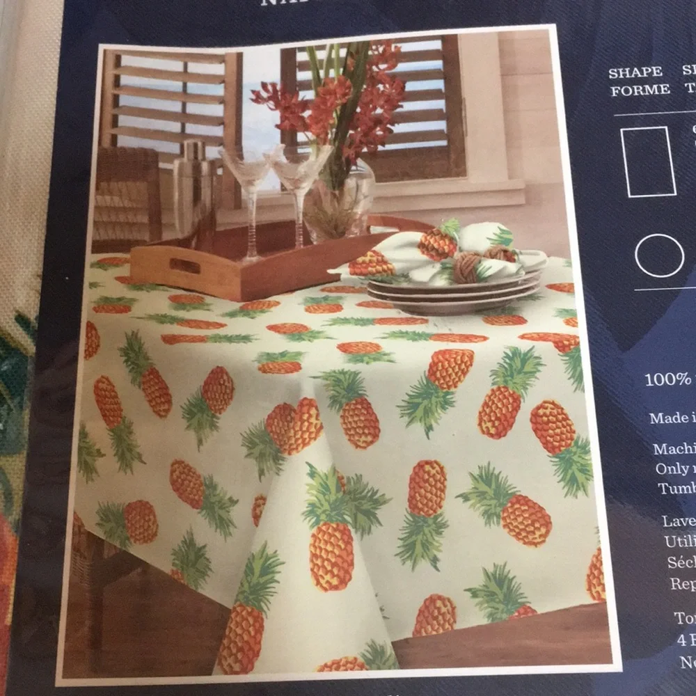Tommy Bahama Pineapple Tablecloth